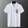 herenpoloshirt Designerpolo's Shirts voor heren High Street Italië Borduren Kousenband Slangen Kleine bijen Bedrukken Merken Kleding Cottom Kleding Tees