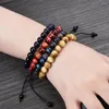 Charm Armbanden Natuurlijke Tijgeroog Kralen Armband Reiki Yoga Healing Luck Stone Voor Vrouwen Mannen Verjaardag Festival Sieraden Cadeau