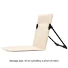 Campmöbel tragbarer Rückenstuhl Universal Foldable Rückenlampe Leichtes Kissen bequeme Kleidung-resistente Outdoor-Lieferungen