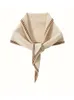 Femmes Cashmere triangle écharpe châle couche plus chaude appliques rayures multipurpose pashmina femelles