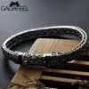 Gagafeel 100% 925 Bracelets en argent largeur 8mm classique fil-câble chaîne à maillons S925 Thai argent Bracelets pour femme hommes bijoux cadeau T236s