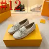 34 Style Shoes Designer Womens Dress Shoes Spring Autumn Sheepes Sheep Metal Buckle Fashion Egg Egg Roll Boat Shoe Layty Lazy Dance Laiders حجم كبير 34-42