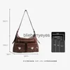 Borse a tracolla Borsa grande invernale Borsa nera in morbida pelle PU Mano femminile Moda Donna 2023 Borse e borsette firmate di lussoblieberryeyes