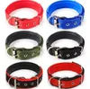 Heavy Duty Quick Release Metal Buckle Leash Collars Adjustable Tactical Dog Pet Puppy Cat Training Collars For Small Medium Large Dog Walking