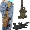 5 Colors Adjustable Tactical Puttee Thigh Leg Shouder Pistol Gun Holster Pouch Camping Wraparound Outdoor Hunting Accessories8599839