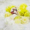 고급 장식 로즈 플라워 장식을위한 명확한 가방 ita 배지 핀 핀 윈도우 디스플레이 애니메이션 화려한 DIY 액세서리 소녀 선물 231227
