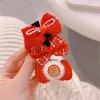 Hair Accessories Cny Plush Clip Child Celebration Hairpin Year Clothing High-quality Materials