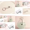 Party Favor New Baby Shower Favor Gifts Baptism Christening Guest Souvenirs Crystal Milk Bottle Keychain Key Ring Za4408 Drop Delivery Dhedg