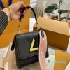 Designer bag Lock Shoulder Classic Women Crossbody Handbags Lady Tote Purse Leather Embroidery Chain Hand Bags 2024