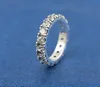 925 STERLING Silver Sparkling Row Eternity Band anneaux Fit P Jewelry Engagement Mariage Amateurs de mode pour femmes5328235