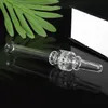 6.0 Inch Glazen Stro Nagel Pyrex Oliebrander Pijp Nectar Collector Kit Roken Accessoires Dikke Heldere Honingraat Filter Tips Tabak Hand Waterleidingen