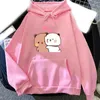 Sweats à capuche pour hommes Kawaii Cartoon Bubu Dudu imprimé hommes femme Streetwear sweat à capuche pulls Harajuku unisexe survêtements vêtements