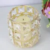 Crystal Candle Holder Luxury Candlestick Candle Lantern Table Storage Cylinder Candle Stand For Home Party Decoration