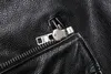 Klassische Motorrad Echtes Leder Jacke männer Natürliche Rindsleder Schlank Moto Tuch Kalbsleder Jacken Asien Größe S-6XL 231228
