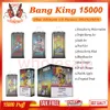 Auténtico Bang King 15000 Puff Vape Pen 15k E Cigarrillo 650 mMAh Mole recargable Bobina 25 ml POD prefrescado 0% 2% 3% 5% Dispositivo de vaporizador de nivel 10 Sabores