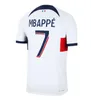 23/24 Maillot Mbappe Soccer Jerseys 2023 2024 Paris Home Away Third Football Shirts Hakimi Vitinha Kolo Muani O.Dembele G.Ramos Ugarte Men