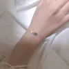 Minimalistiska armbandhalsband med nischdesign, drömmande planetglassten smycken, alla hjärtans dag gåva