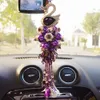 Décorations intérieures Pendentif de voiture en cristal avec diamant peut aimer carte suspendue fournitures de décoration femme livraison directe Otlun