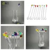 Bar Tools Cocktail plockar vinglasskonstissked Swizzle Stick Acrylic Strering Rod Fruit Juice Stirrers Mixing 10pClot 230612 Drop Dhdtr