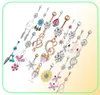 Dangle Belly Ring Wholes 20pcs Mix Mix Style Navel Butting Butting Jewelry Barbell5391361