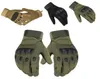 Sport utomhus Tactical Army Airsoft Shooting Bicycle Combat Fingerless paintball Hard Carbon Knuckle Full Finger Cycling Gloves2123601