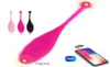 Brinquedos sexuais bluetooth vibrador vibrator para mulheres aplicativos de smartphone smart wireless Magic g spot clitoris brinquedo 2106232966969