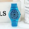 Jhlf marka koreańska moda prosta promocja kwarcowa plastikowe damki zegarki na zwykłą osobowość student Women Watch Whole Colorfu230y