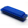 HOLLEOP10 ثقوب DIATONIC Blues Harp Harmonica Key of C Translucent9233515