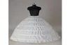 Robe de bal super bon marché 6 cerceaux jupon de mariage Slip Crinoline sous-jupe de mariée Layes Slip 6 cerceau jupe pour robe de Quinceanera CPA6459918