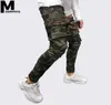 Moomphya 2019 Nieuwe Camo pocket skinny jeans mannen Streetwear hip hop rits camoflage mannen jeans Stijlvolle Cargo broek biker5152809