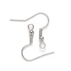 500 pcs 316L Stainless steel ear hook make earrings material DIY ear jewelry2880