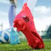 Mens Society Football Boot Original Soccer Shoes Long Spikes Antiskid Children Training Cleats Court 231228