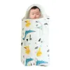 Śpiwór dziecięcy 0-6 miesięcy koperty dla Borns Baby Sludling Owilowanie cienkie 1tog miękki bawełna