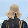 Шляпа шляпа с широкими краями женские весенние и летние туры Bowknot Big Beach Hat Fashion Pineapple Star Hi сестры вовлеченные в дискету