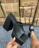 Impresión gruesa sandalias de tacón alto para mujer zapatilla verano sexy peep toe calle fiesta punta cuadrada plataforma sandalia 231227