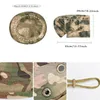 2 unids / set camuflaje táctico sombrero del cubo pasamontañas verano transpirable ejército militar gorra de pesca a prueba de polvo cara completa cuello polaina 231228