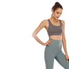 Sport Débardeur Soutien-Gorge Haut Antichoc Bretelles Croisées Soutien-Gorge lulu Yoga Tenue de Course Gym Gratuit Élargir Ourlet Push Up Entraînement Fitness Maillot de Corps Femmes Crop Tops Brassiere