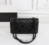 Designerbeutel Schulterkettenbeutel Kupplung Klappe Totes Beutel C Wallet Wallet Schecks Faden Geldbörse Doppelbuchstaben Solid Hader Taille Square Stripes Frauen Luxushandtasche1