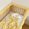 2pcs infrant crib protection wrap edge antibite antibite antibite solid bed bed born born born dair cover care safety 231227