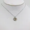 Nouveauté collier en acier inoxydable collier point-virgule pendentif de sensibilisation à la dépression collier guerrier santé mentale Suicide Jewelr344o