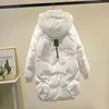 Casacos de Trench das Mulheres 2023 Mulheres Para Baixo Casaco de Algodão Casaco de Inverno Feminino Versão de Comprimento Médio Parkas Solto Com Capuz Outwear Grosso Outcoat Quente