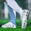 Wysokie top męskie buty treningowe Niezwykłe buty piłkarskie FGTF Football Boots Dziecięce Sporty na świeżym powietrzu 231228