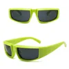 2023 Outdoor Square Sun Glasses Fashion Mirror Lenses Driving Cost Effective Steam Punk Unisex Y2K Sunglasses 231227