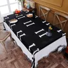 Nappe de camouflage de style nordique Instagram Table basse imperméable Meuble TV Tissu en coton et lin Nappe rectangulaire Tapis de table de ménage Vente en gros