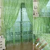 Curtain Drape Panel Sheer Window Treatment Balkony Valance Solid Universal Floral Pattern Door for Home El Cafe