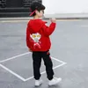 Roupas Defina o terno infantil 2023 Spring e Autumn Fashion Teens Cartoontwo Roupas Masculino Baby Casual Sportst Trend