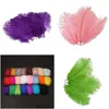 Décoration de fête 6-10 pouces 15-25 cm DIY Plumes d'autruche Plumes Fournitures artisanales pour fête de mariage Décor d'événement Décoration festive 23 Drop Dhqqt