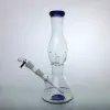 Szklane rury wodne Bongs Hookahs Beaker Podstawa bong wodna ciężka szklana szklana bong zlewka rurki z perc 10 bong zz