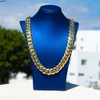 Custom Hip Hop Fine Jewelry 16 mm Real Gold Miami Naszyjnik 10K 14K 18K Solid Gold Miami Cuban Chain