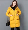 Trench da donna Mujer Parka 2023 Cappotto invernale con cappuccio moda femminile Giacca ultraleggera solida calda Donna Abrigo WXF398